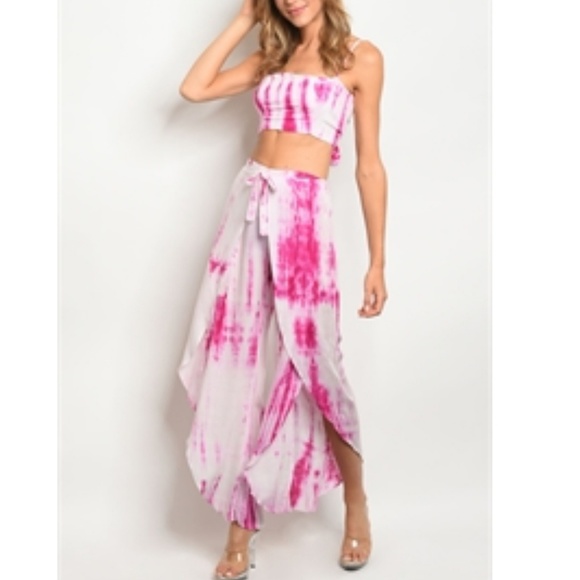 Pants - Tie dye top and pant set